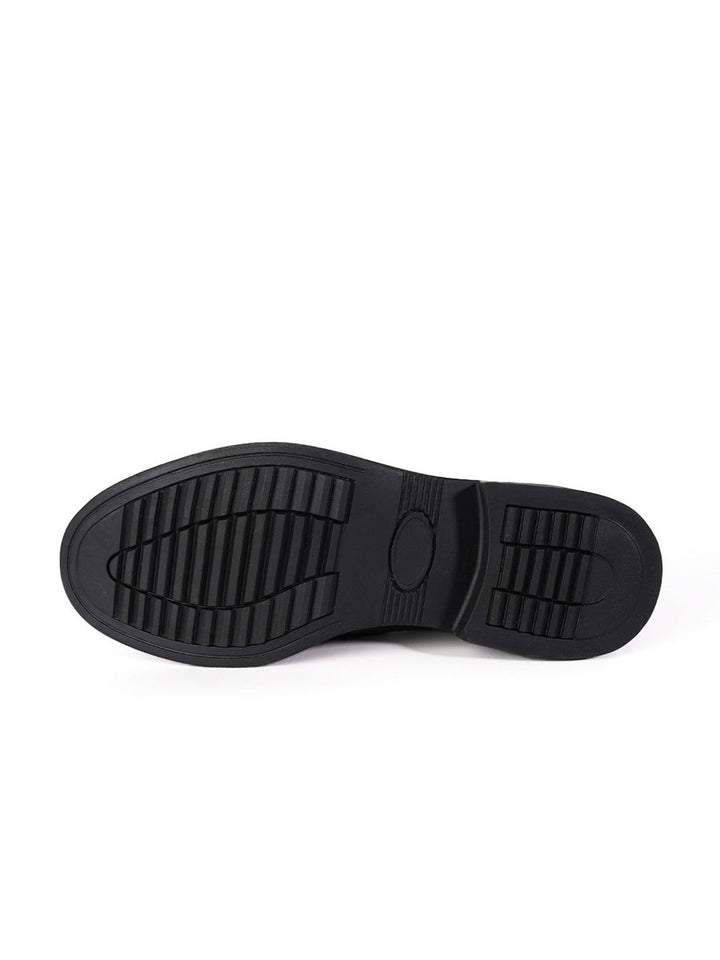 MONKSTORY Lelaki PU Slip-On Sneakers