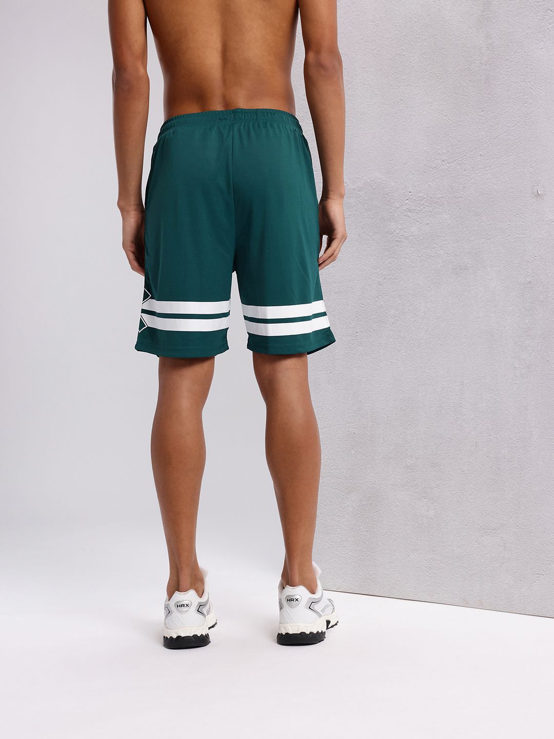HRX by Hrithik Roshan Men Striped Training Shorts