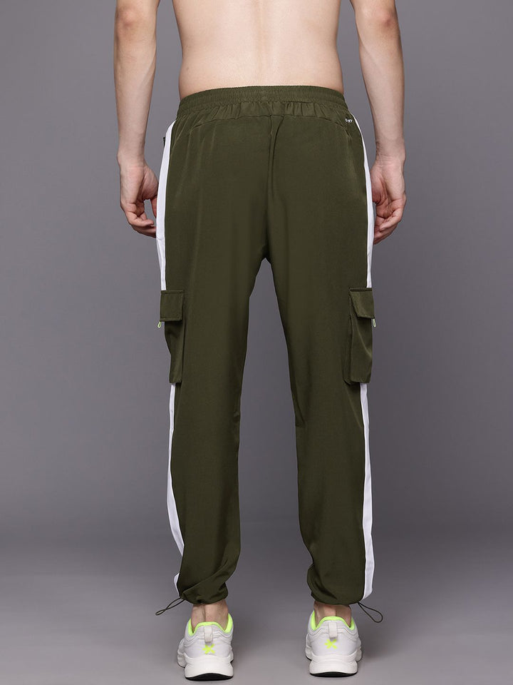 HRX by Hrithik Roshan Men Side-Striped Training Track Pants