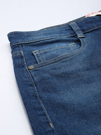 all about you Women Mom Fit Light Fade Stretchable Jeans