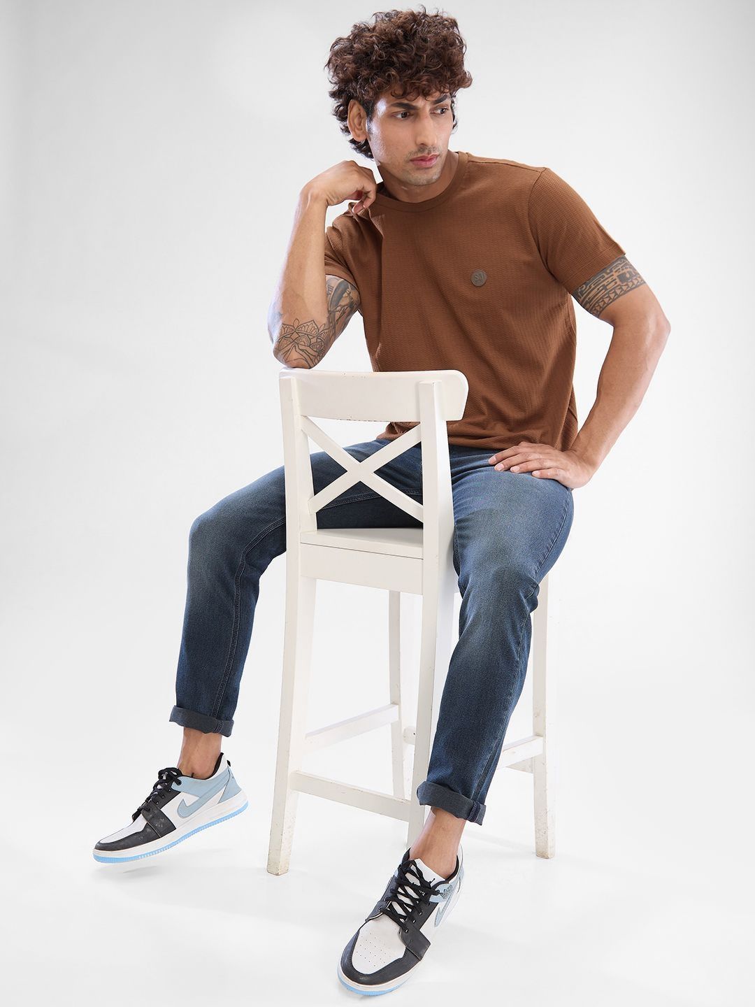 SPYKAR Men Solid Polo Collar Slim Fit T-shirt