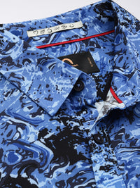 Being Human Printed Slim Fit Casual Shirt