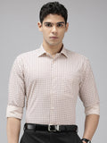 Park Avenue Pure Cotton Slim Fit Geometric Printed Formal Shirt