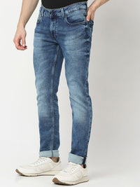 SPYKAR Men Heavy Fade Mid Rise Stretchable Jeans