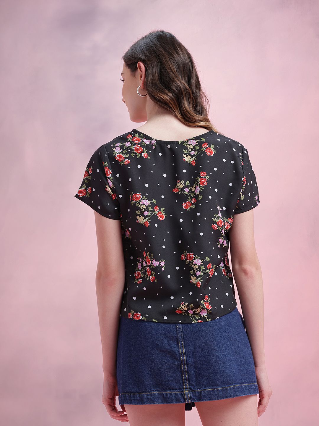 DressBerry Floral Print Top