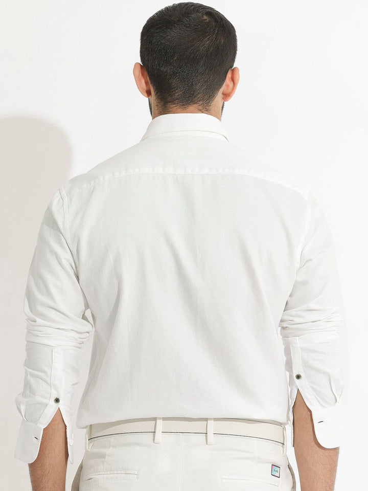 RARE RABBIT Men Lipton Slim Fit Classic Cotton Shirt