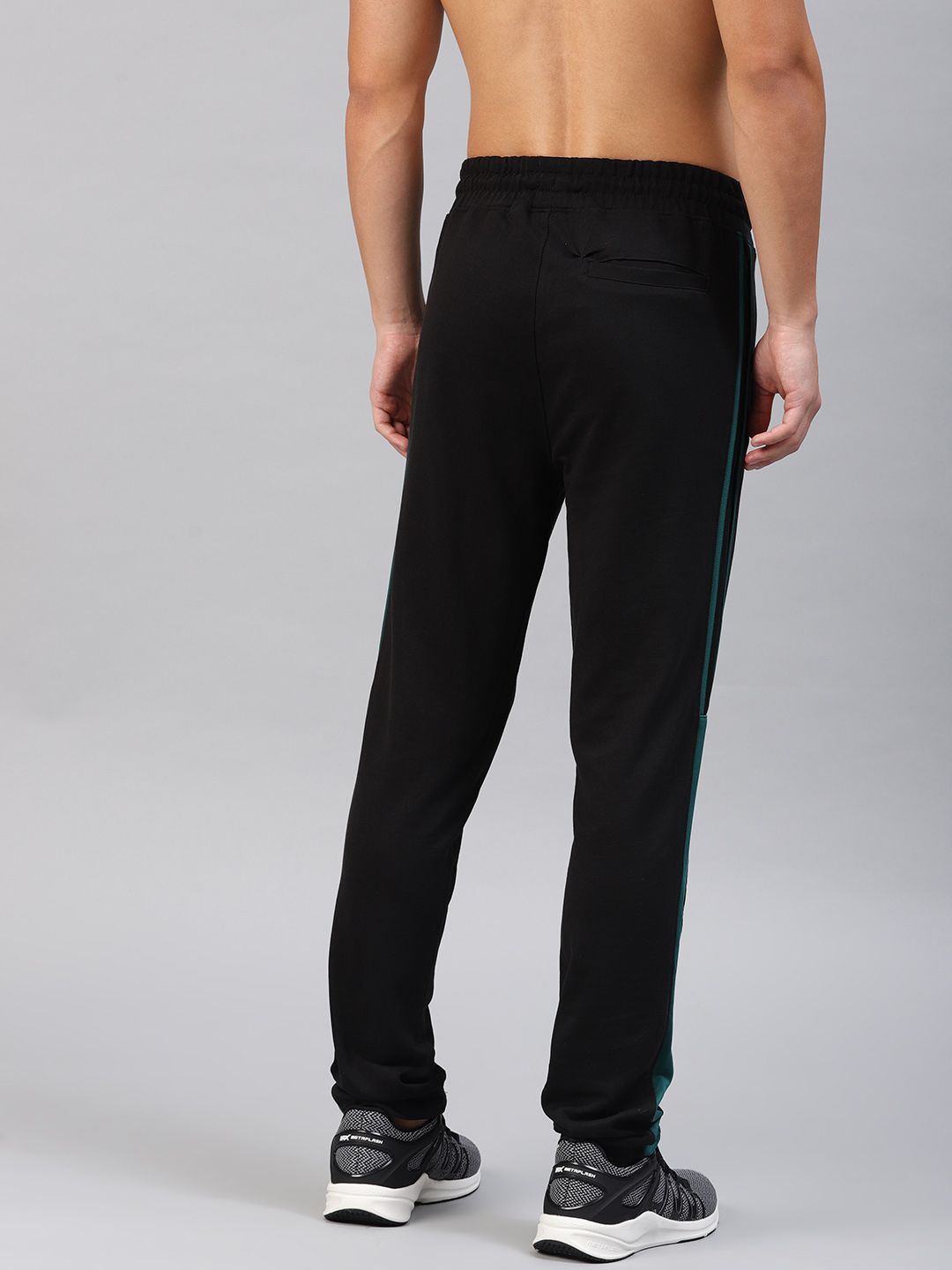 HRX by Hrithik Roshan Black Active Track Pants