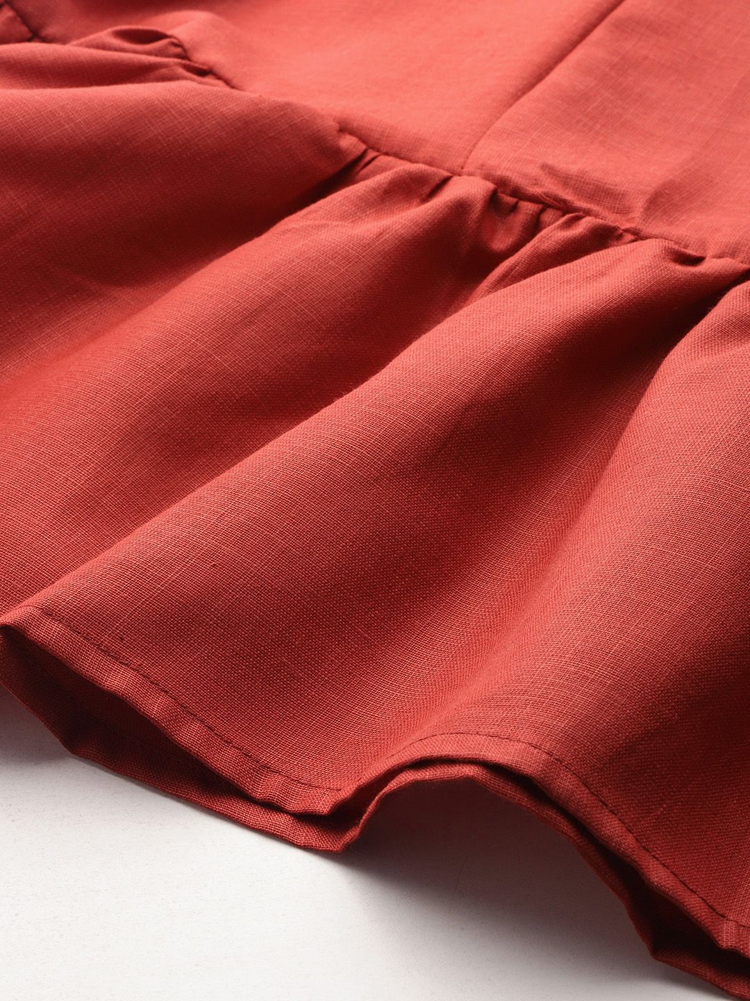 all about you Smocked Top with Flounce Midi Skirt Co-Ord Set