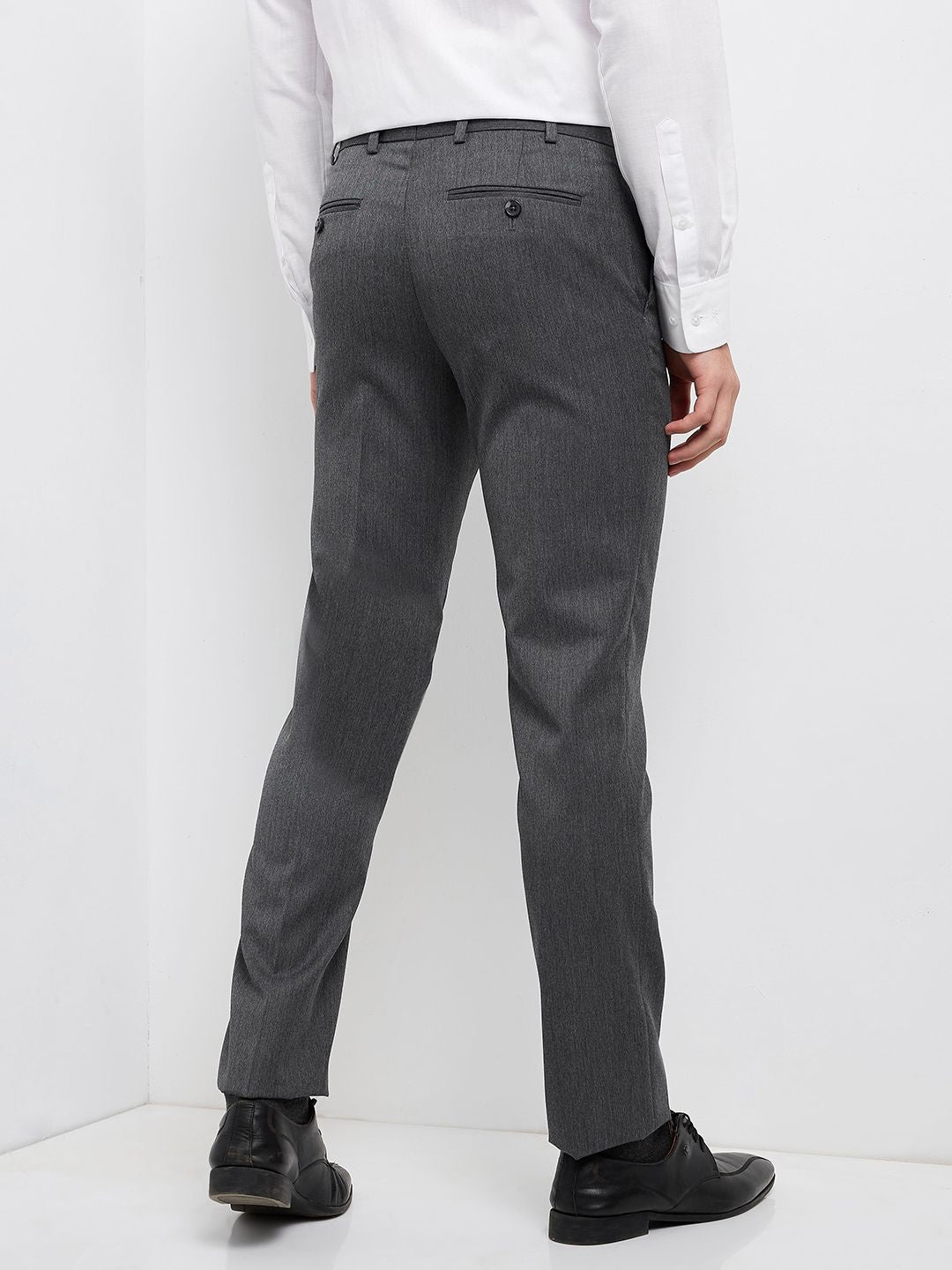 Raymond Men Slim Fit Formal Trousers