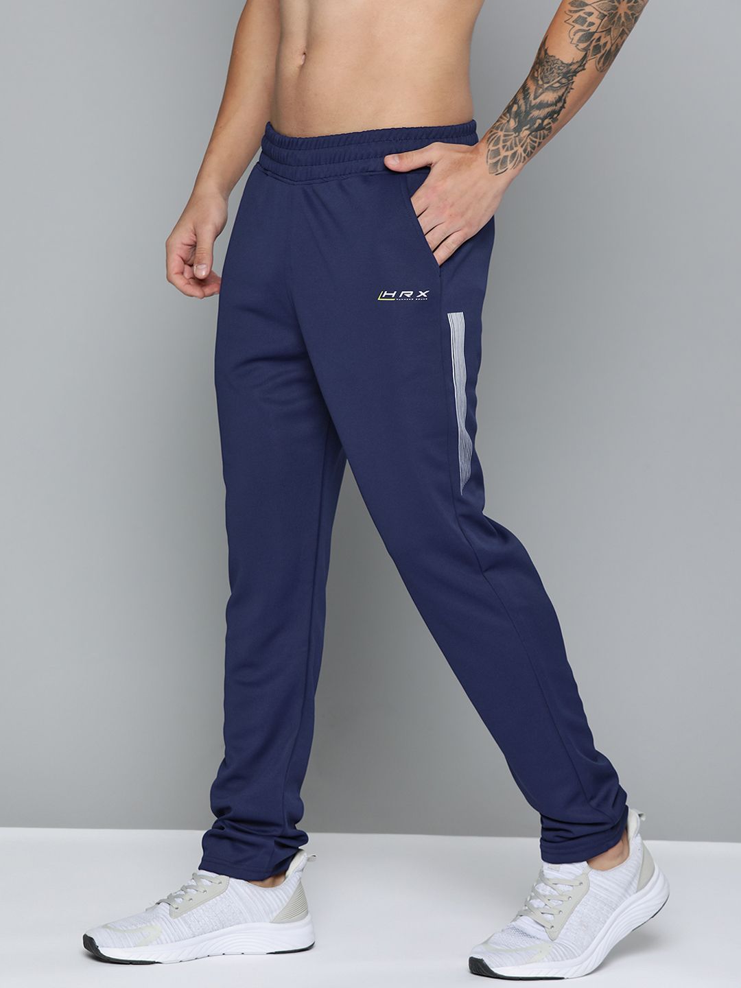 HRX by Hrithik Roshan Men Rapid-Dry Running Track Pants