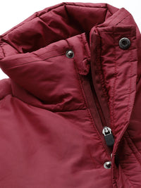 The Indian Garage Co Men Zip-Front Bomber Jacket with Zip Pockets