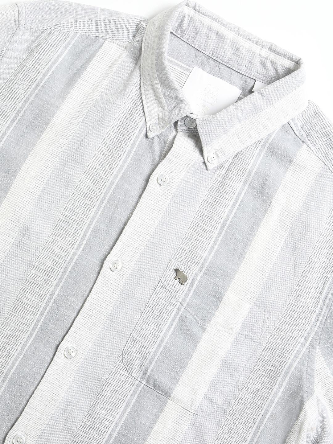 THE BEAR HOUSE Men Slim Fit Opaque Checkered Casual Shirt