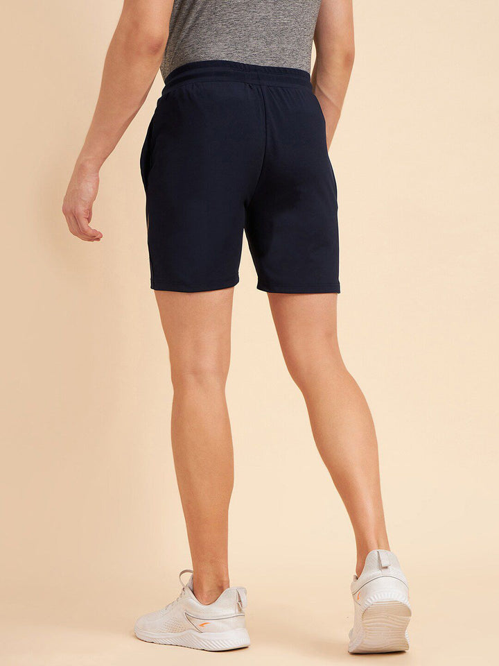 Sweet Dreams Men Navy blue Mid Rise Sports Shorts