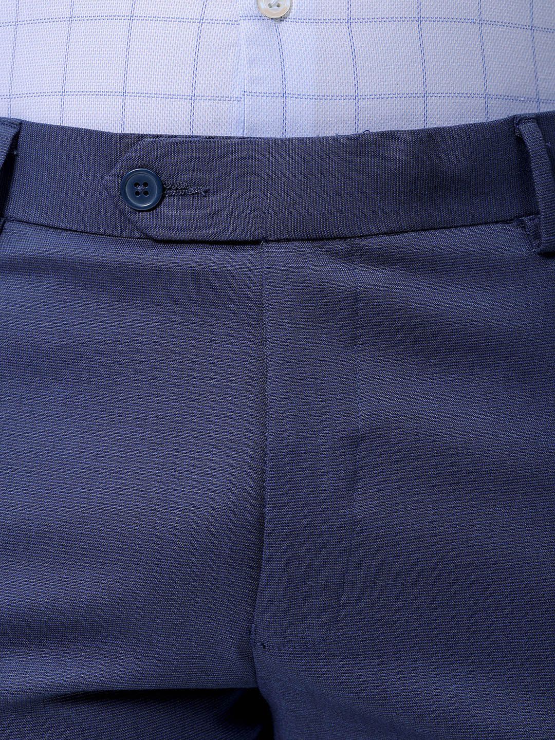 The Indian Garage Co. X Luxe Men Slim Fit Formal Trousers