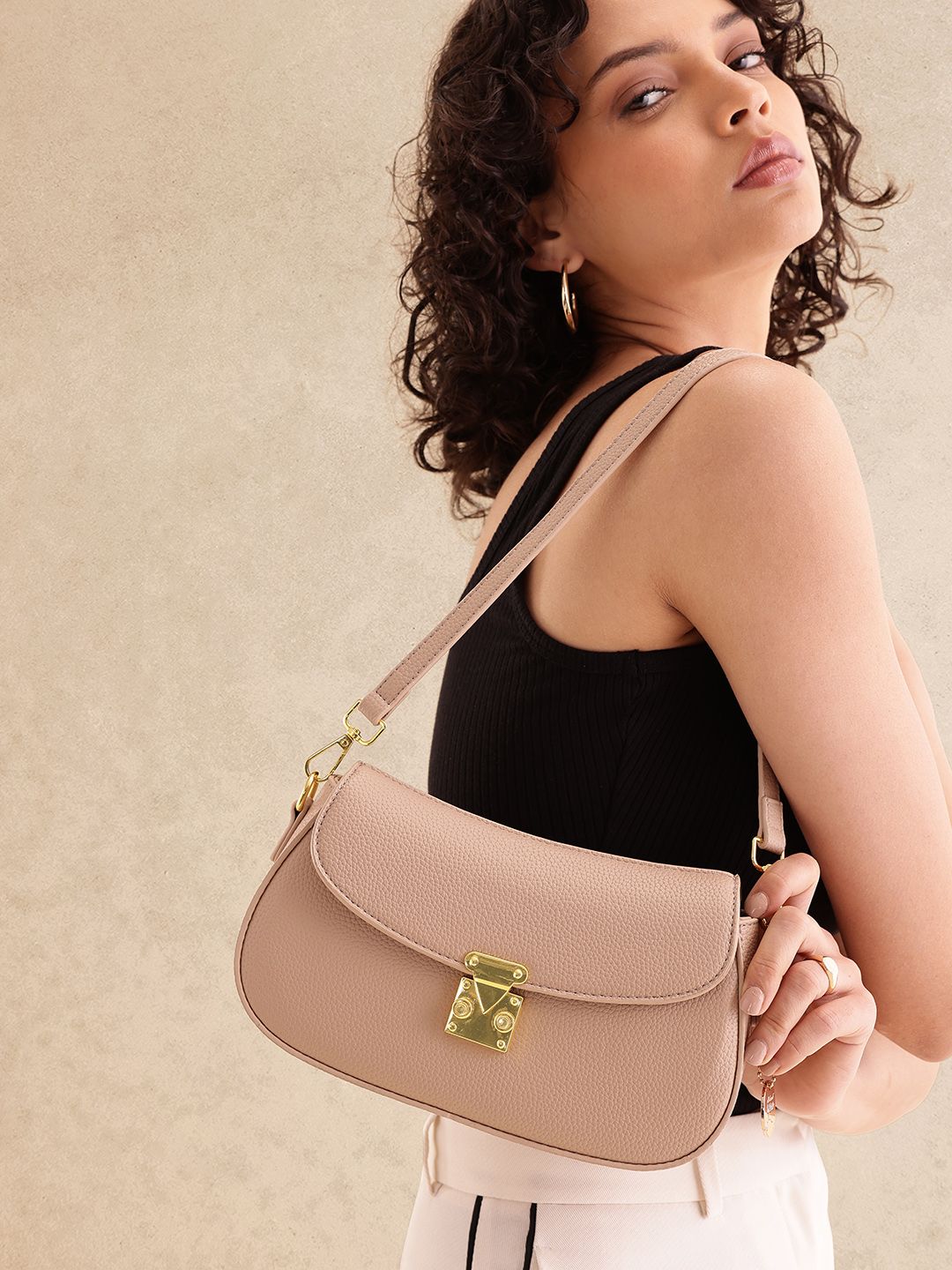 all about you Structured Shoulder Bag