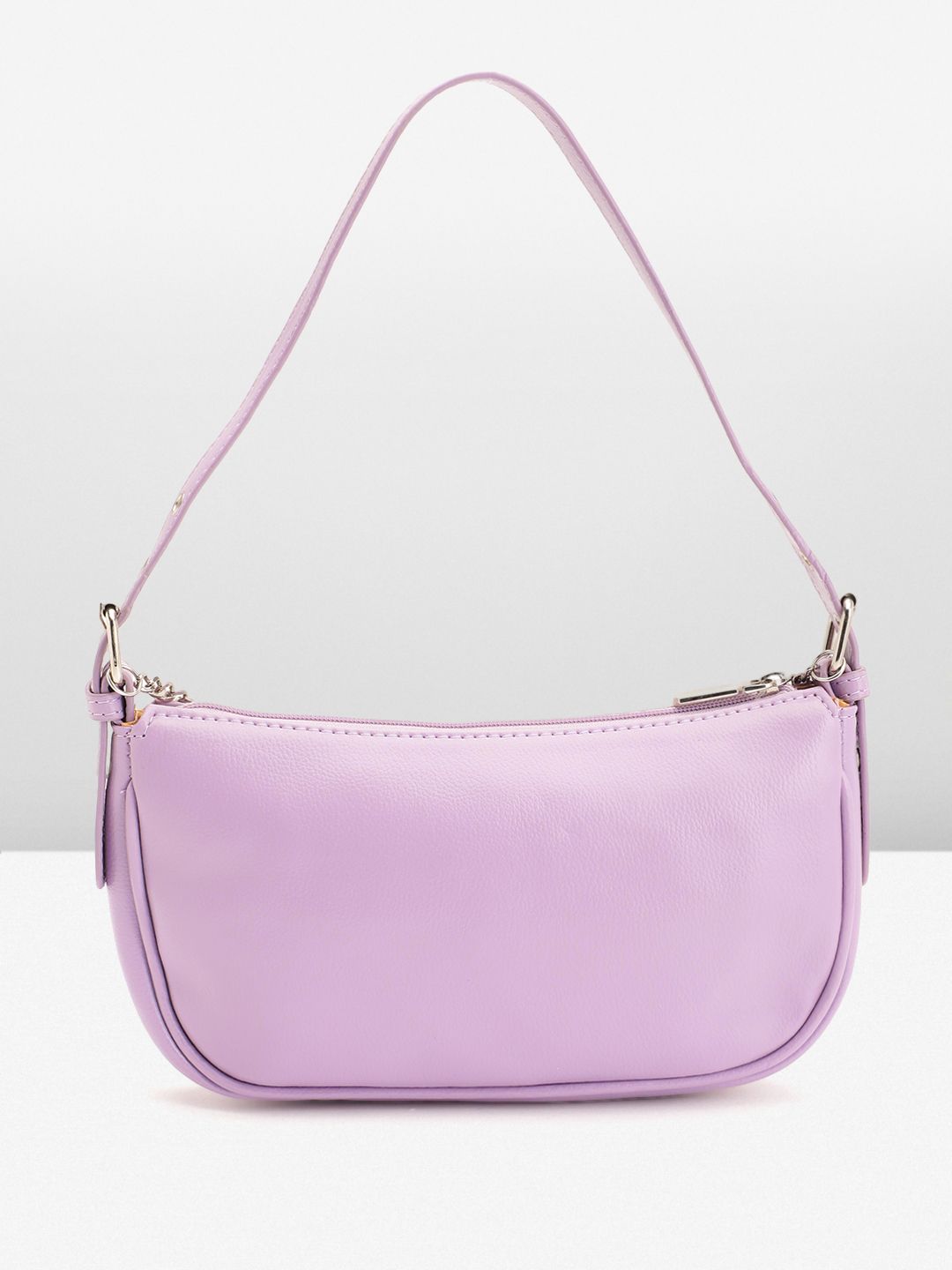 Lino Perros Textured Structured Shoulder Bag With Chain Detail