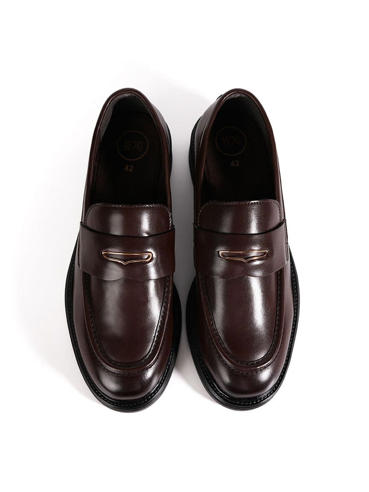 MONKSTORY Lelaki PU Slip-On Sneakers