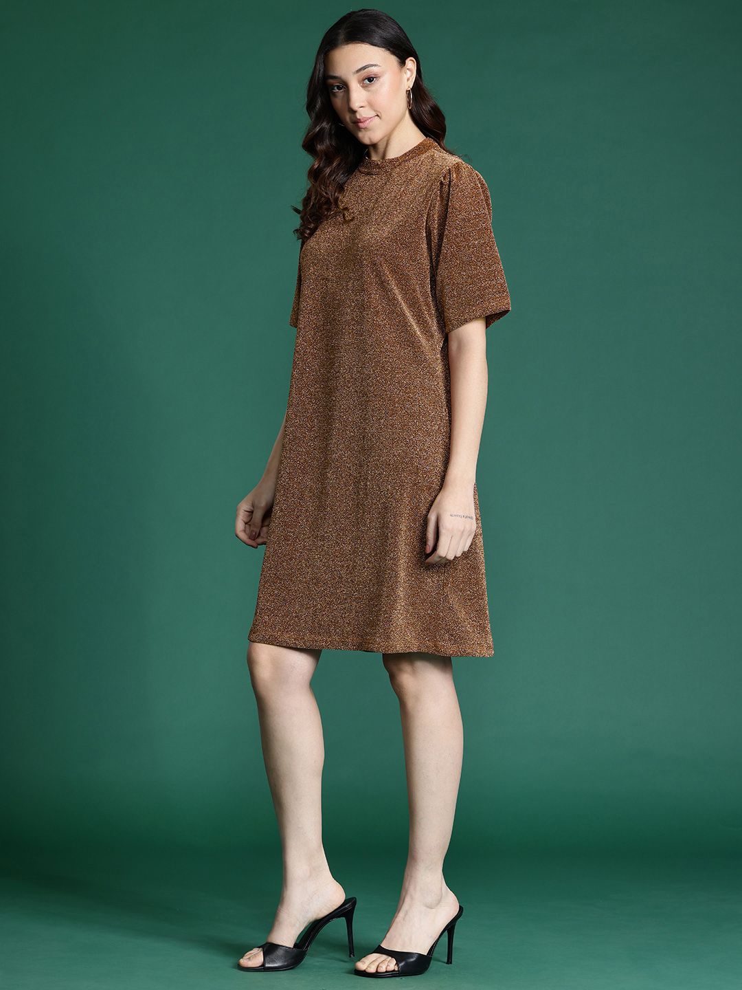 DressBerry Shimmery Sheath Dress