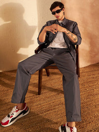 DENNISON Pure Cotton Shirt With Trousers Co-Ords