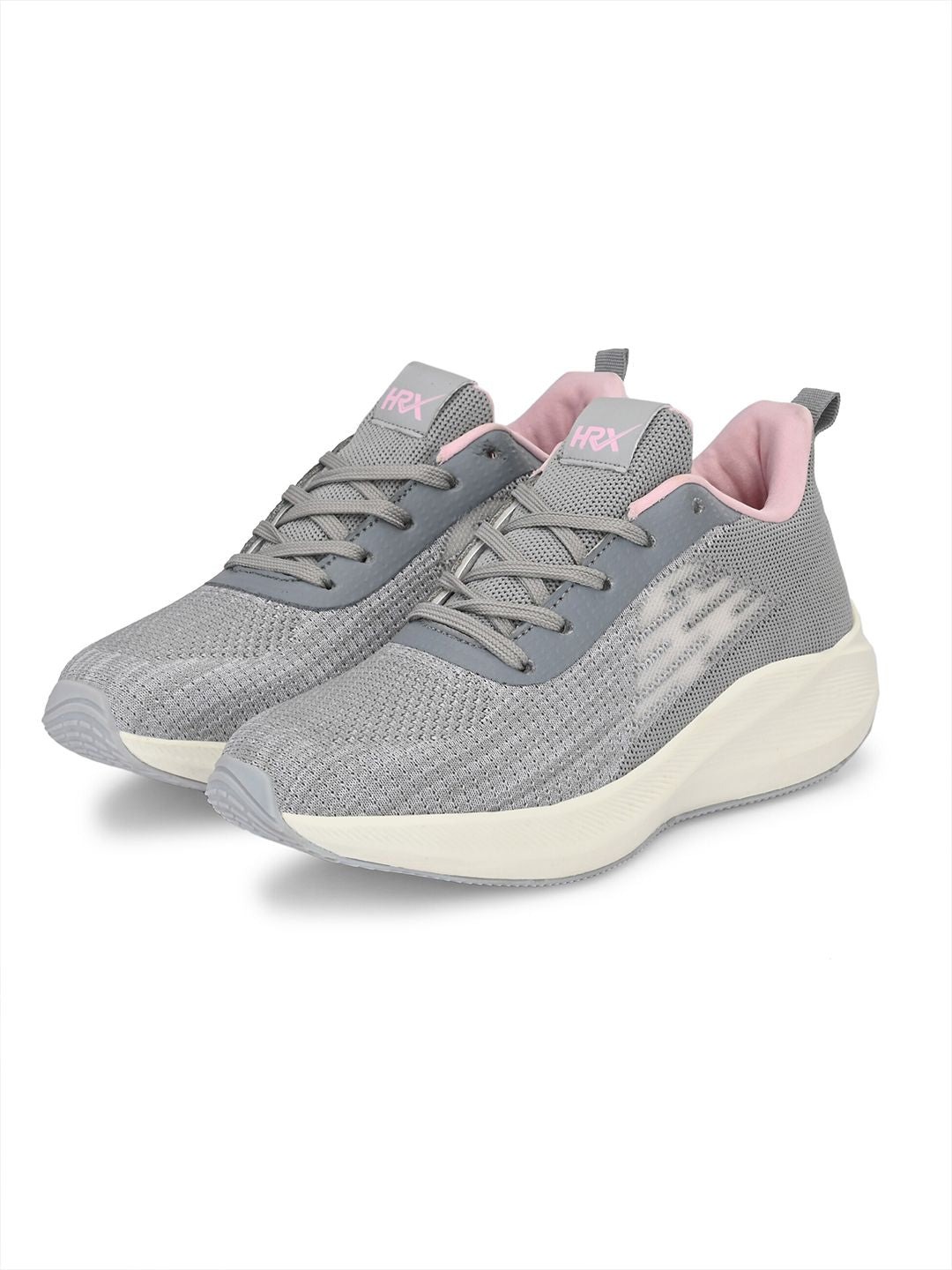 HRX by Hrithik Roshan Women Grey Flyknit Technology Running Shoes