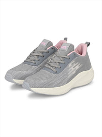 HRX by Hrithik Roshan Women Grey Flyknit Technology Running Shoes