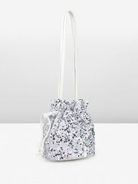 DressBerry Embellished Bucket Shoulder Bag
