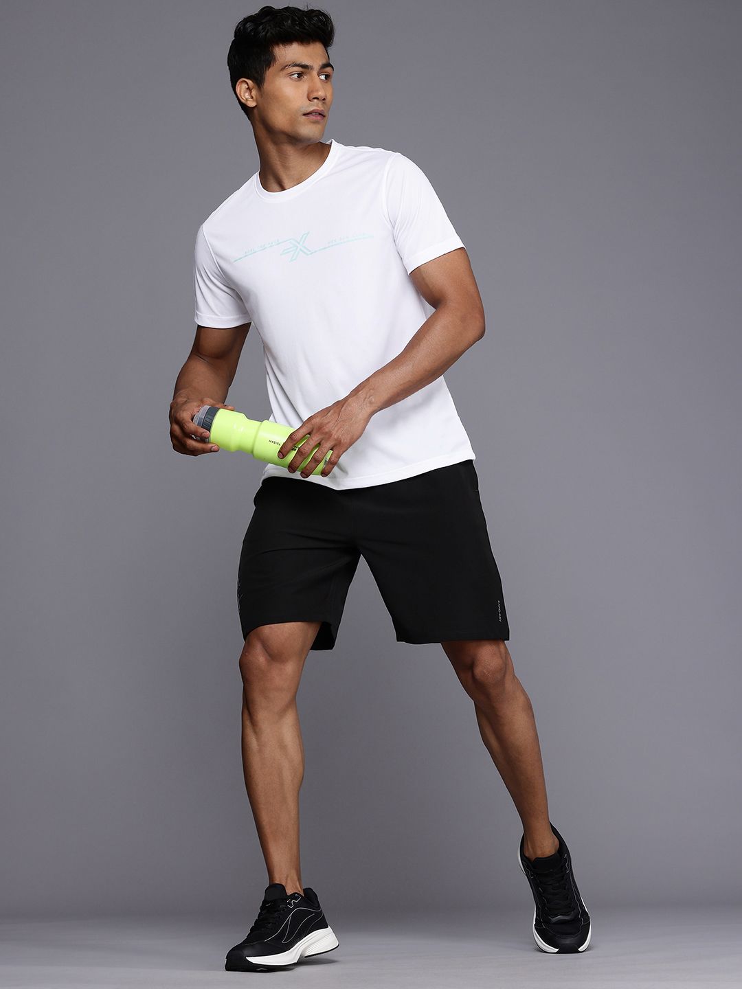 HRX by Hrithik Roshan Typography Printed Running T-shirt