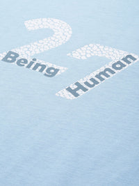 Being Human Typography Printed Pure Cotton T-shirt