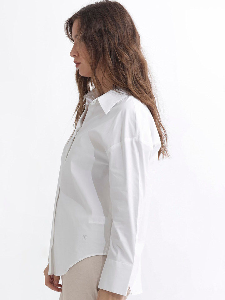 RAREISM Slim Fit Opaque Cotton Casual Shirt