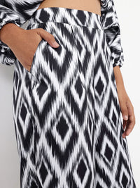 DressBerry Global Nomad Fusion Ikat Flared Trouser