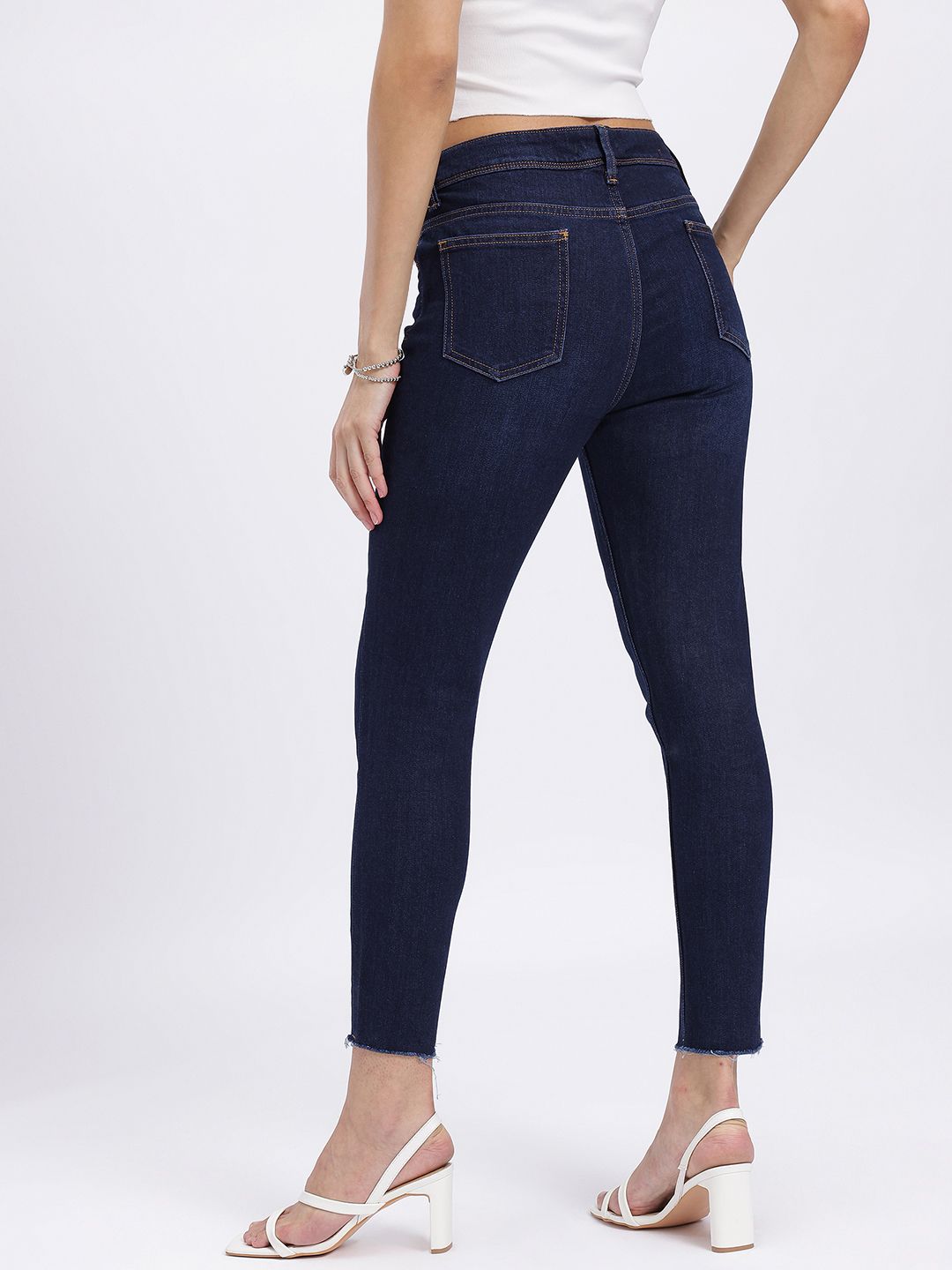 DressBerry Women Light Fade Stretchable Jeans