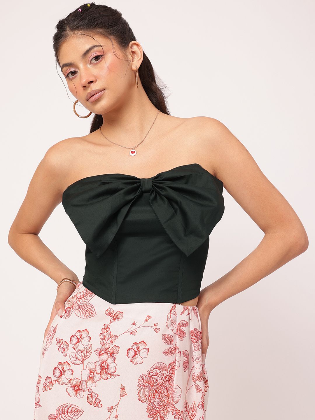 DressBerry Sweet & Sassy Strapless Corset Top
