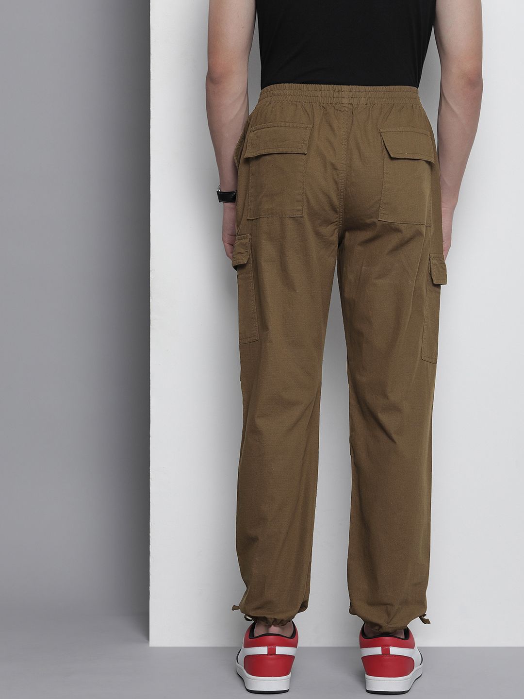 The Indian Garage Co Loose Fit Cargos Trousers