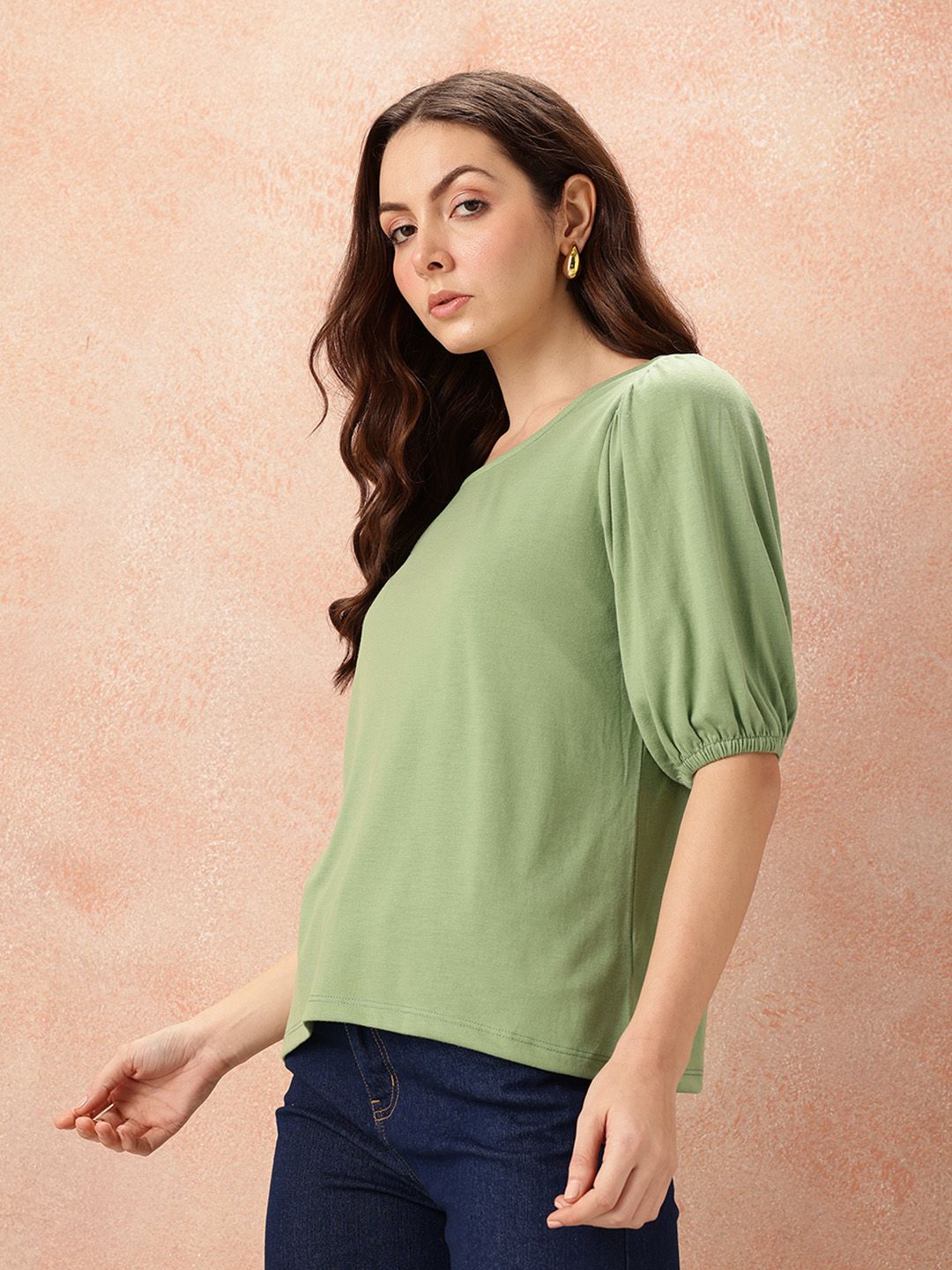 all about you Puff Sleeves Top