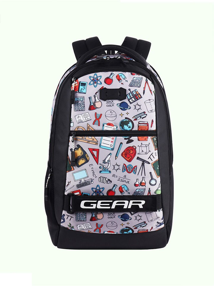 Gear Boys Graphic Printed Backpack