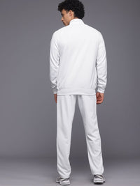 HRX by Hrithik Roshan Striped Detail Rapid-Dry Running Zip-Up Tracksuit