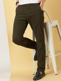 Thomas Scott Men Smart Slim Fit Cotton Chino Trouser