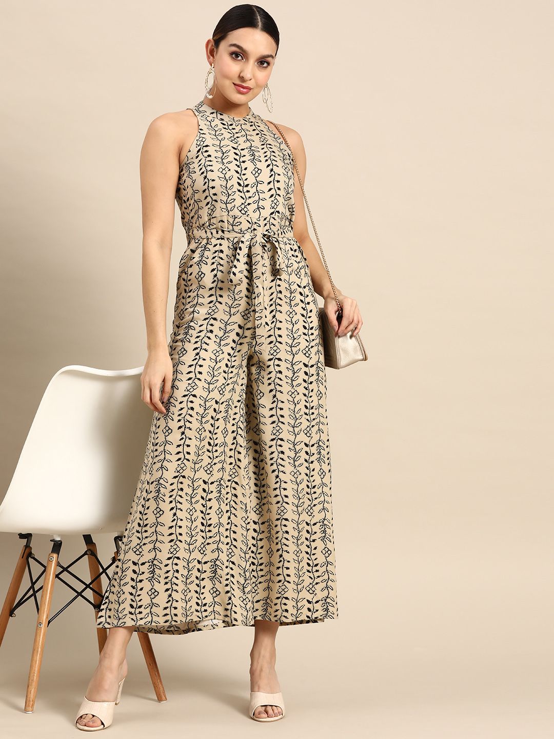 Anouk Printed Basic Jumpsuit