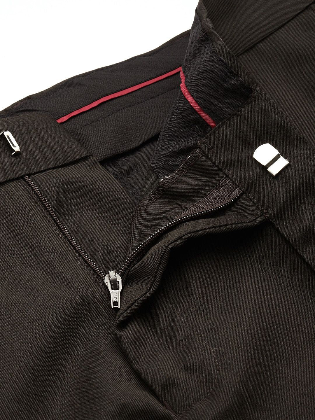 Park Avenue Men Solid Formal Trousers