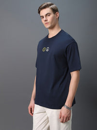 Bewakoof Pure Cotton Peace Not War Graphic Printed Oversized T-shirt