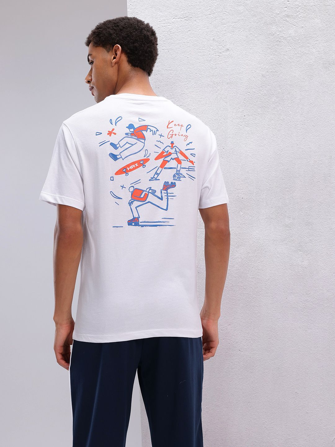 HRX by Hrithik Roshan Men Graphic Printed T-shirt