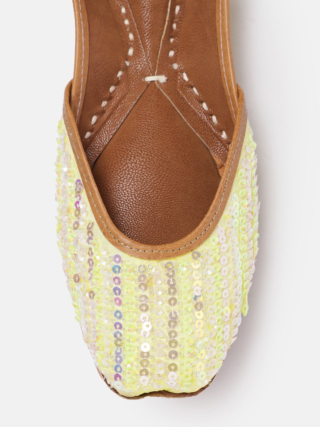 Anouk Women Sequinned Embellished Ethnic Mojaris