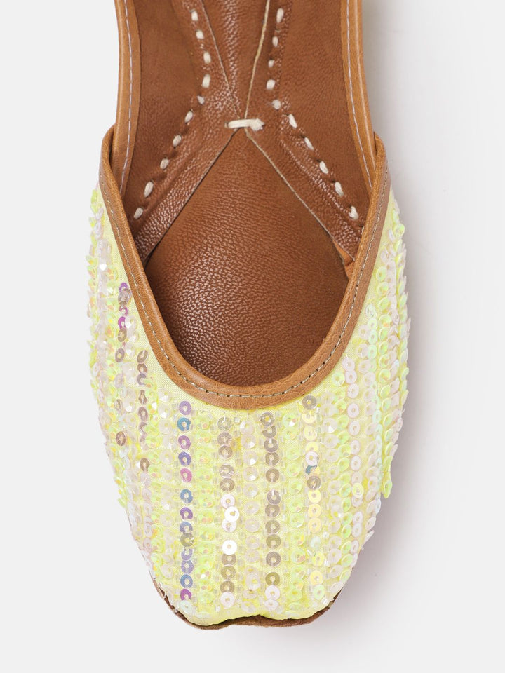 Anouk Women Sequinned Embellished Ethnic Mojaris