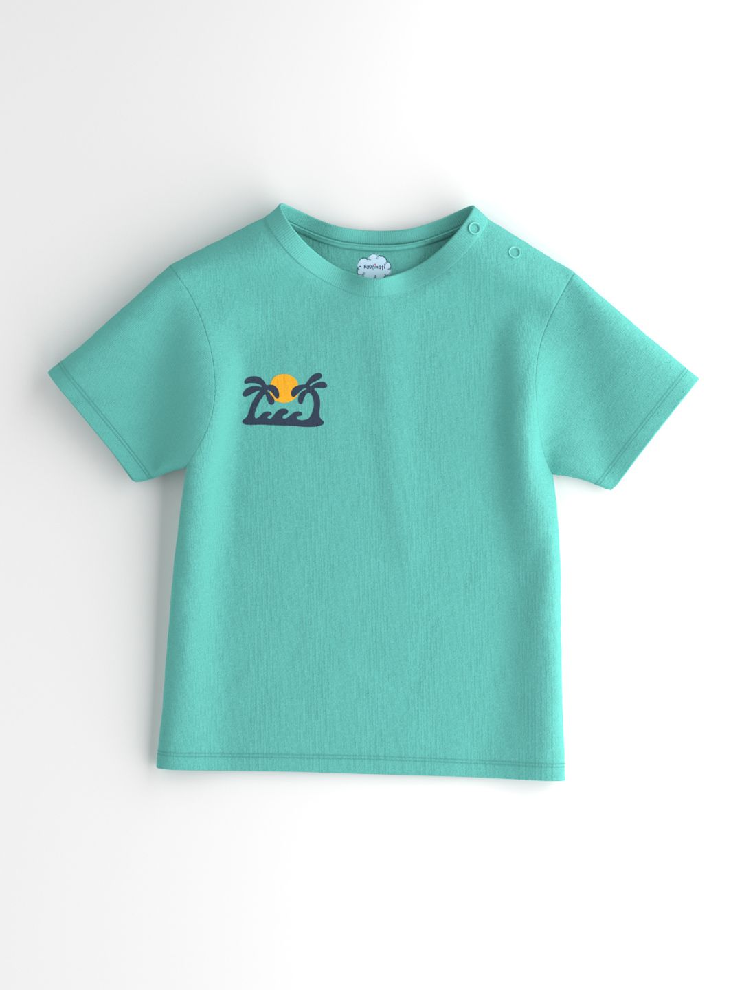 Nauti Nati Boys Pack of 2 Graphic Printed Cotton Antimicrobial T-shirts