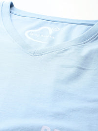 Being Human Typography V-Neck T-shirt