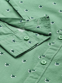 The Indian Garage Co Men Printed Cotton Casual Shirt