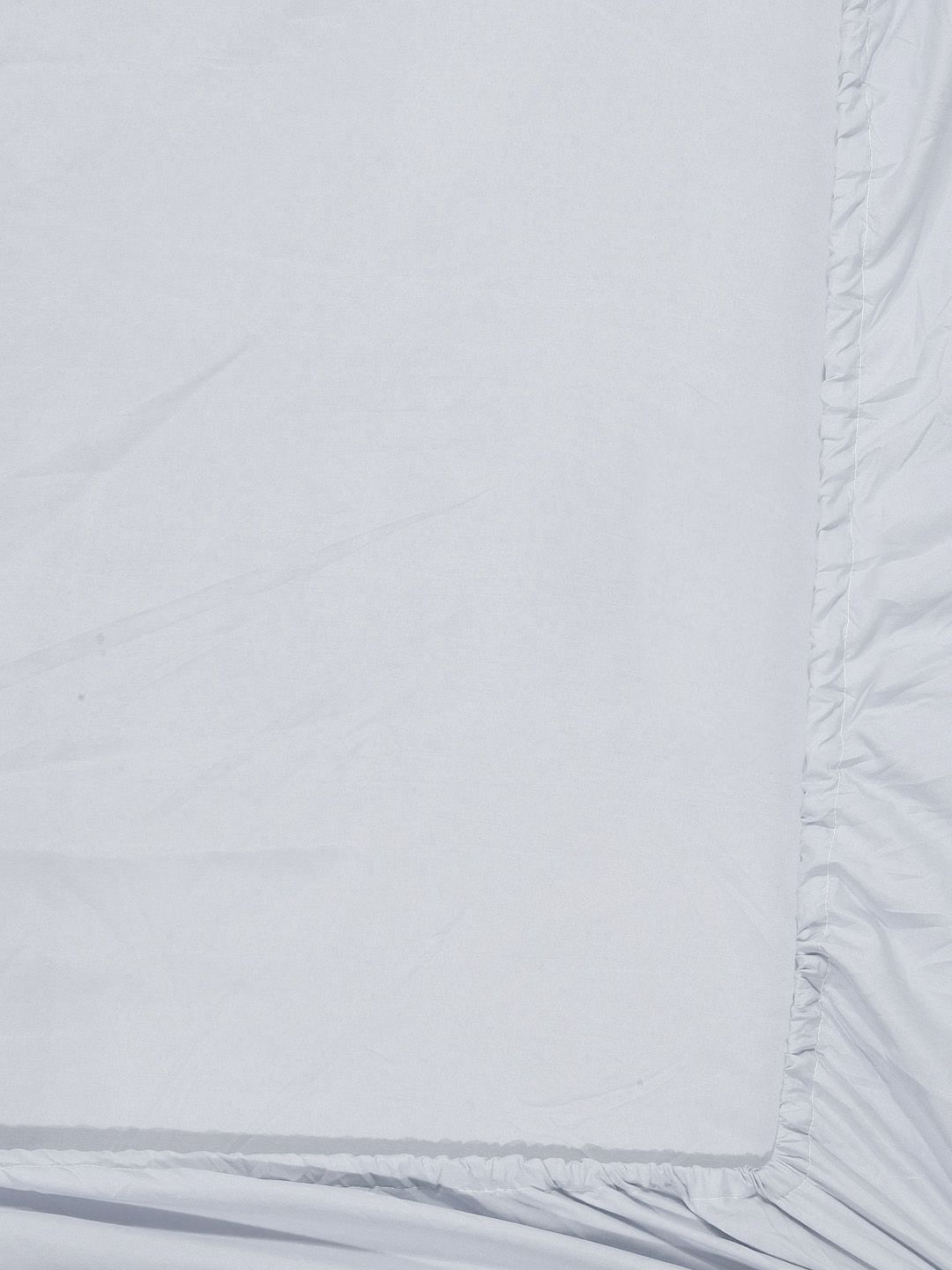 Aura Grey Solid Dipasang Cadar Bujang 300TC Dengan Sarung Bantal