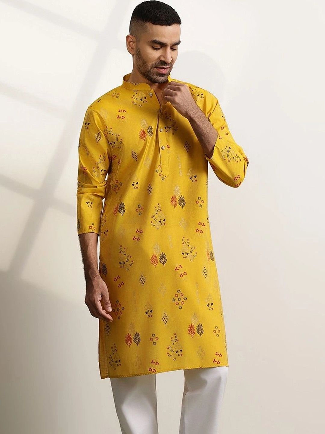 Anouk Men Ethnic Motifs Printed Kurta