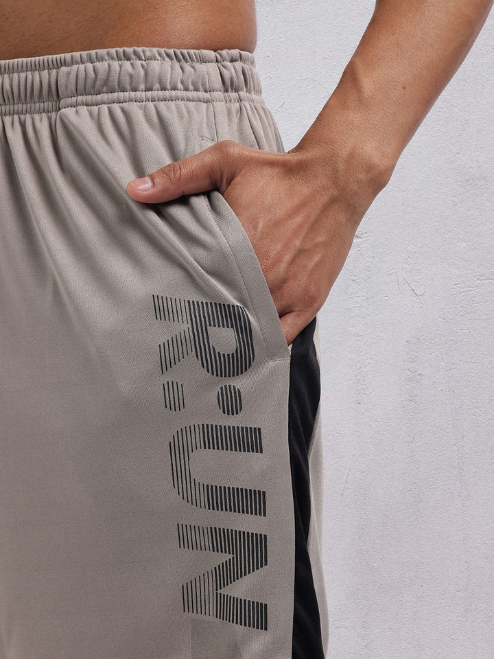 HRX by Hrithik Roshan Men Striped Rapid-Dry Running Sports Shorts