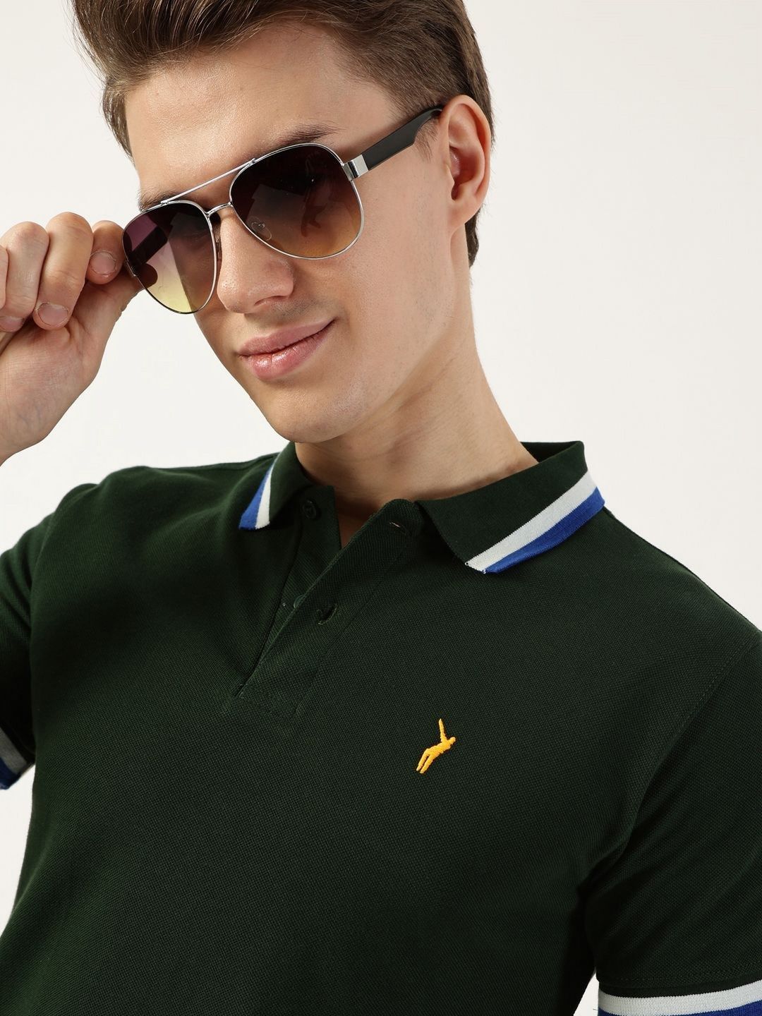 Thomas Scott Men Polo Collar T-shirt
